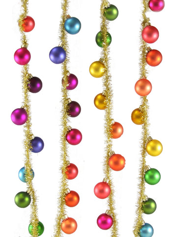 Rainbow and Tinsel Garland