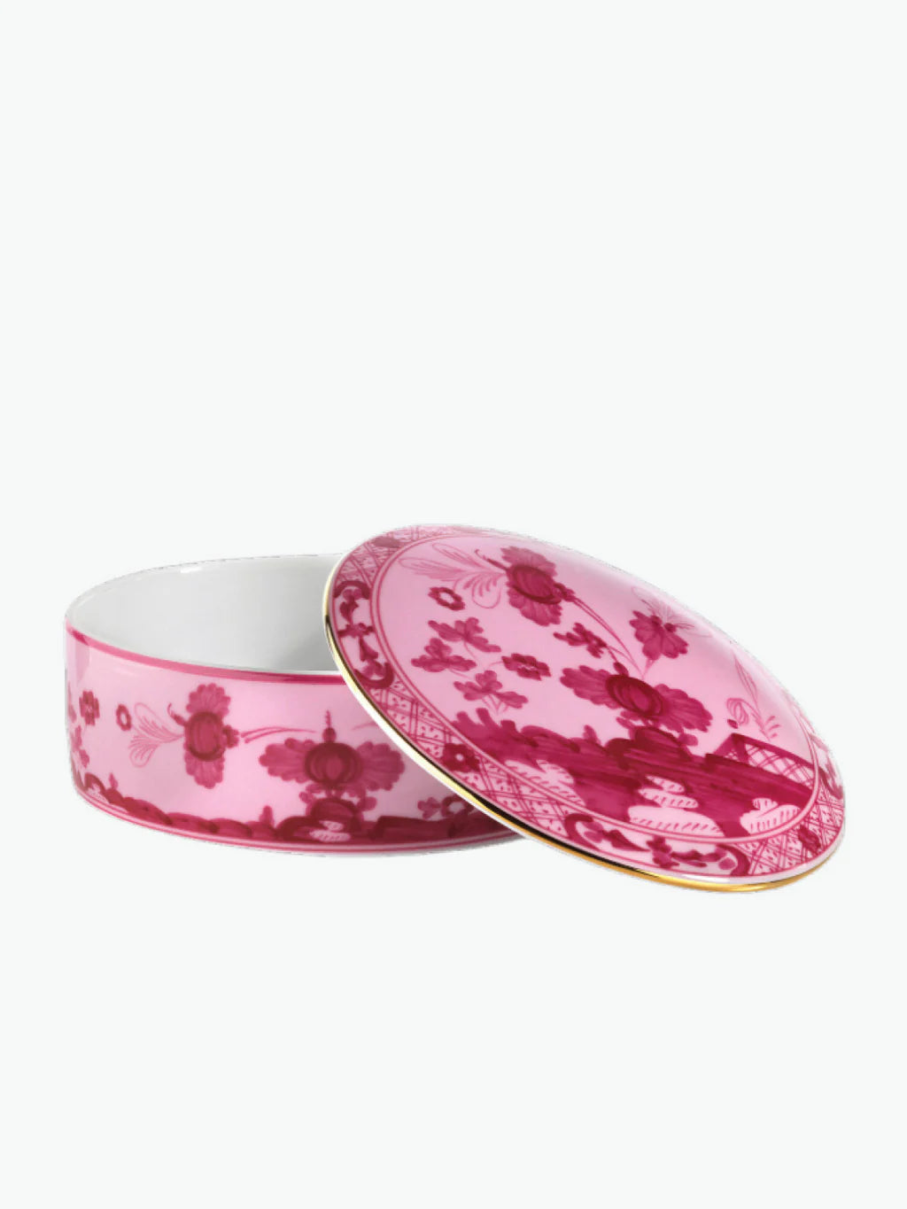 Oriente Italiano Porpora Round Box w/ Cover