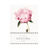 In Bloom Pink Flowers Notecards, Set of 8
