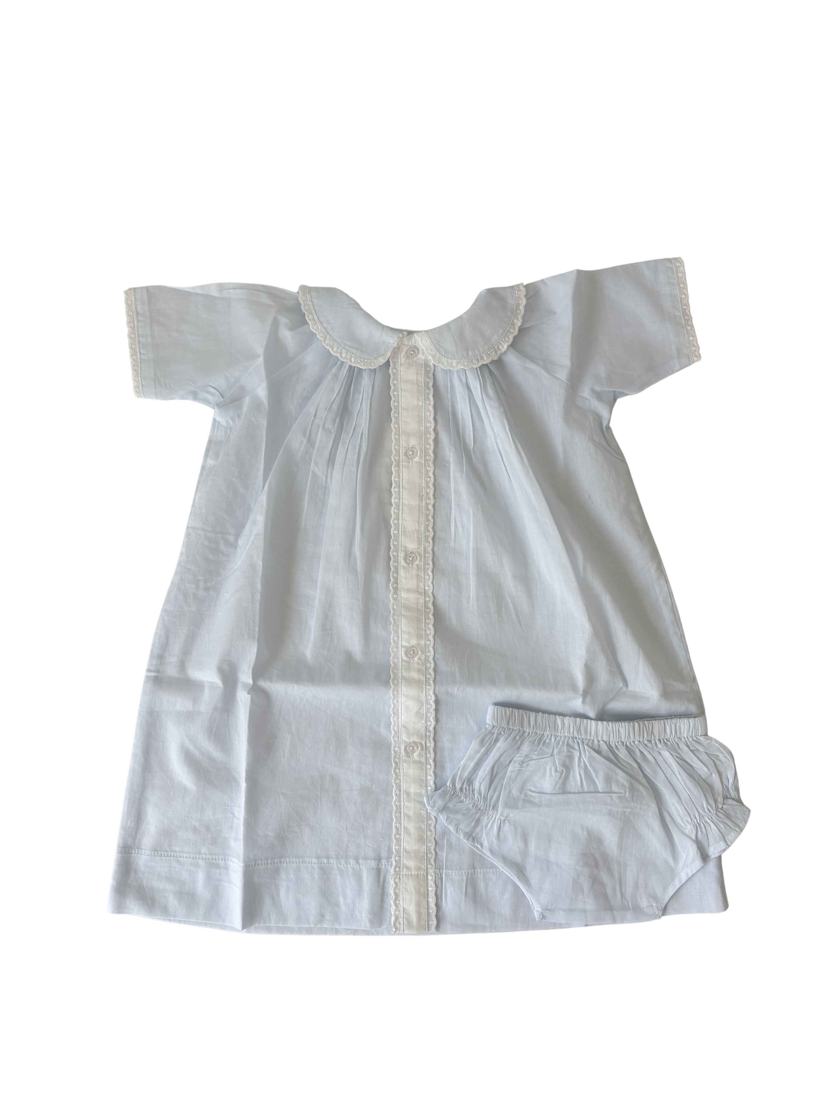 Baby Classic Daygown-Blue