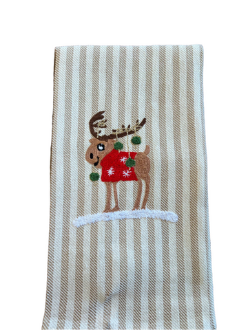 Reindeer Kitchen Towel