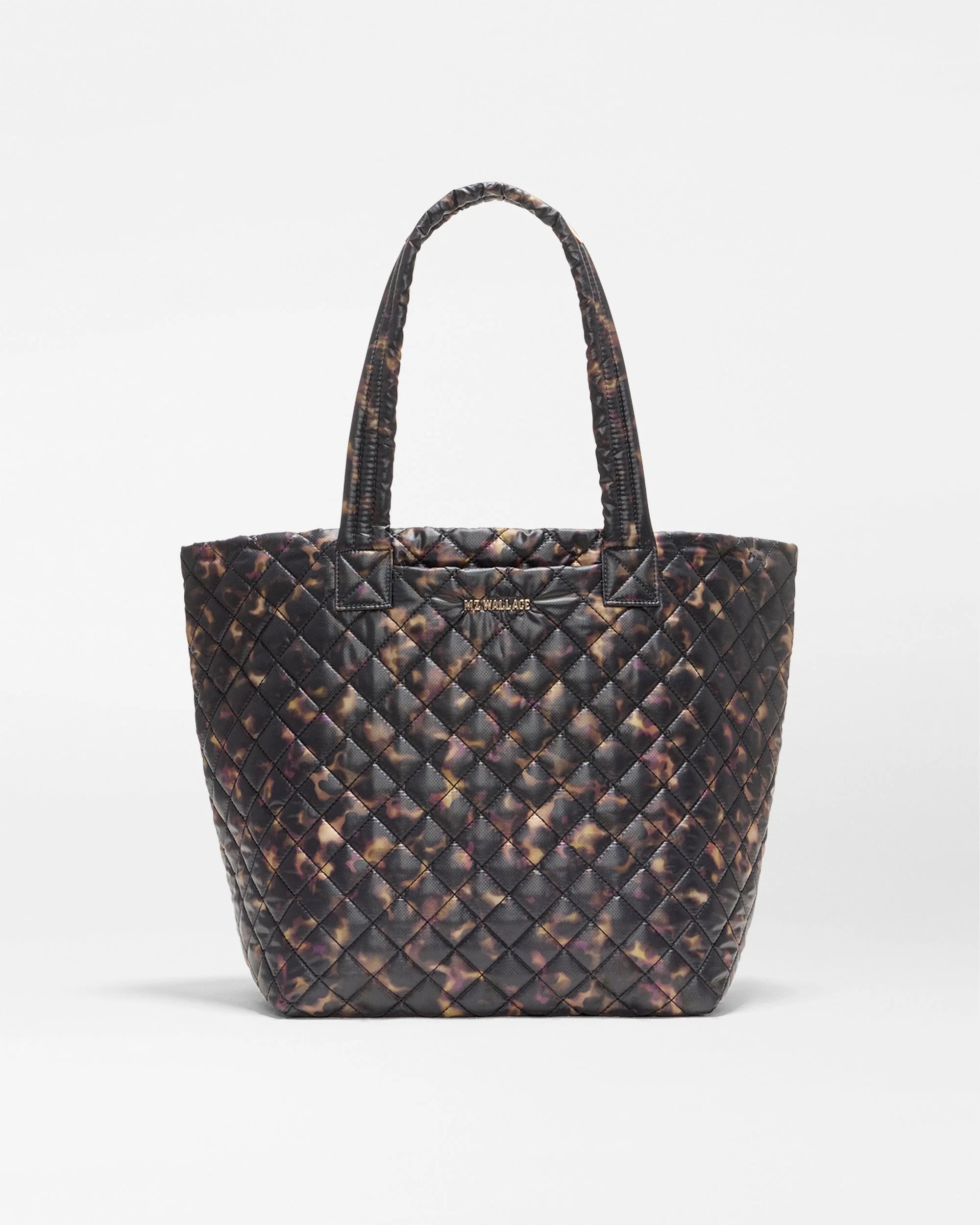Tortoise Shell Medium Metro Tote Deluxe