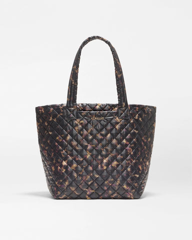 Tortoise Shell Medium Metro Tote Deluxe