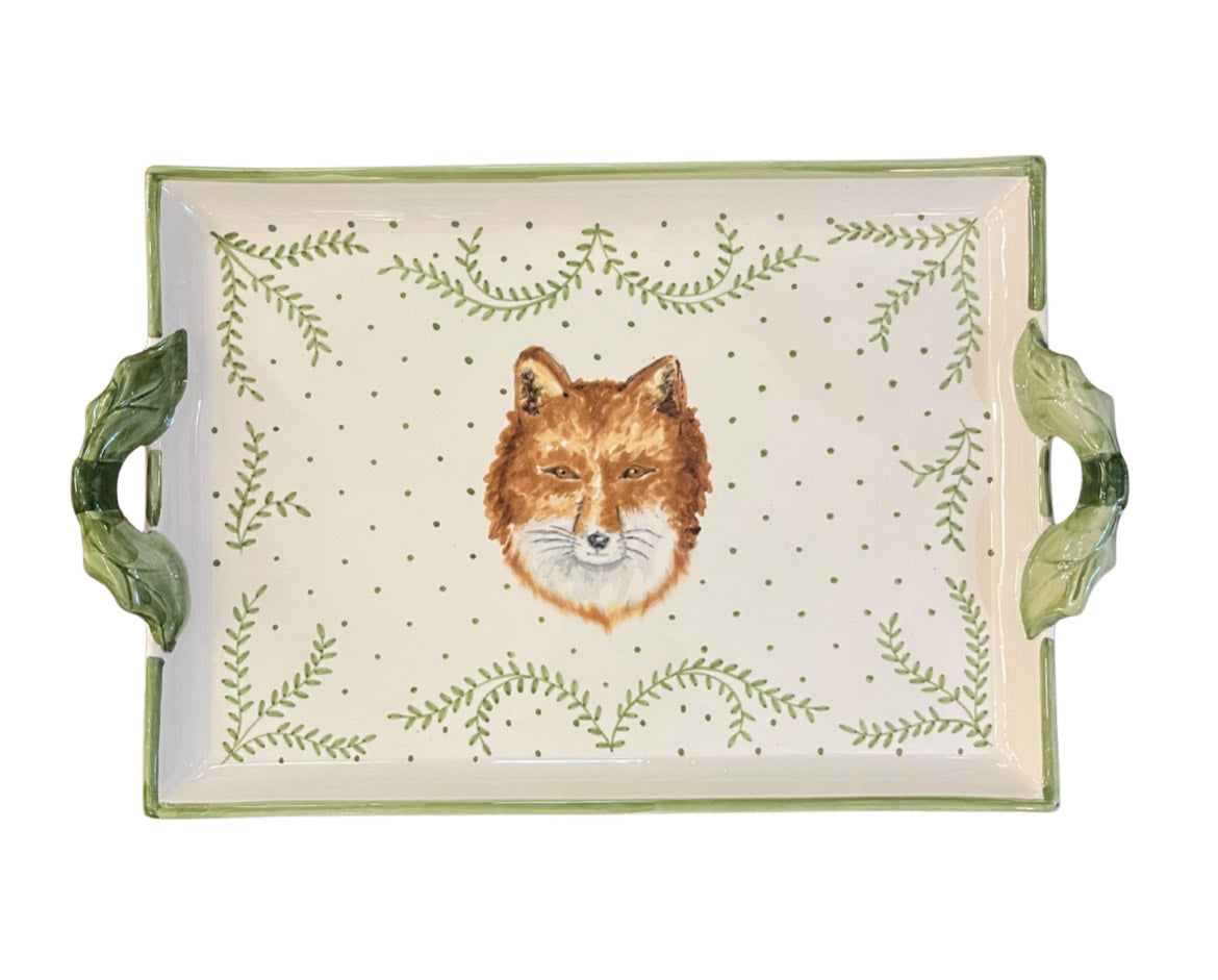 Foxy Two Handled Tray