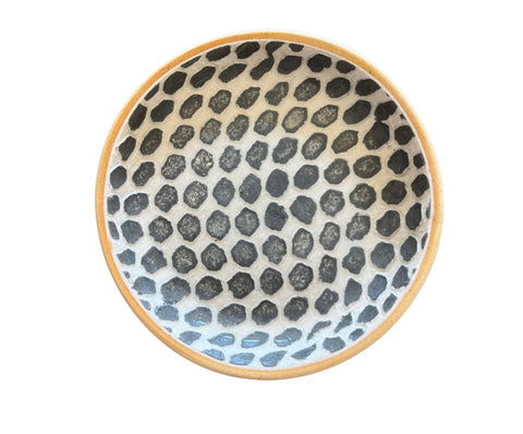 Wine Coaster Dot Charcoal