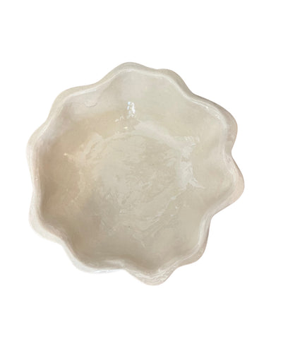 Gourd Dip Bowl Ivory