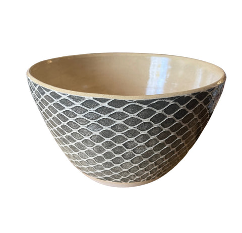 Small Salad Bowl Charcoat Taj
