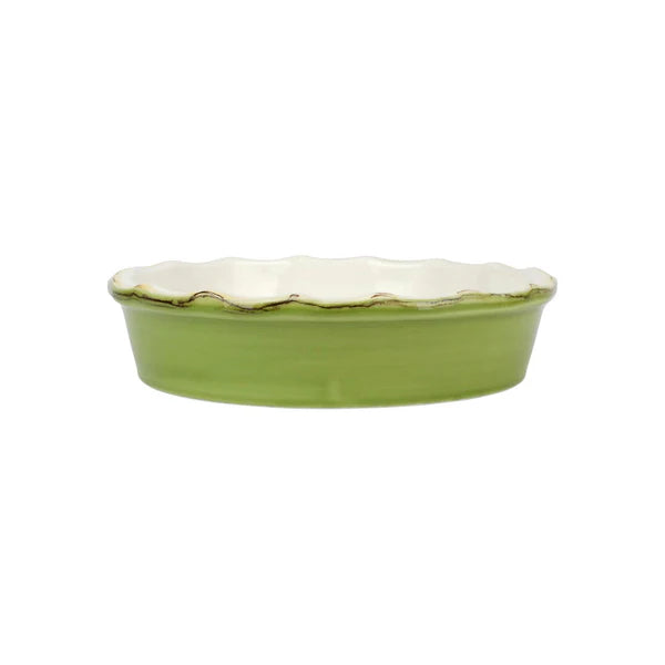 Italian Bakers Pie Dish-Green