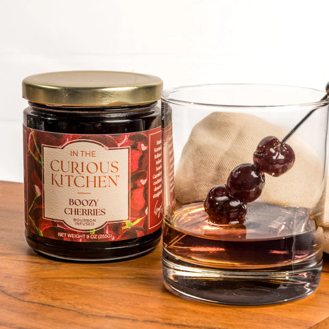 Boozy Cherries-Bourbon Cocktail Cherries