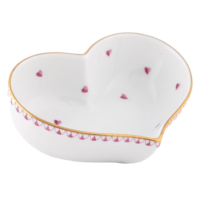 Heart Bowl-Raspberry