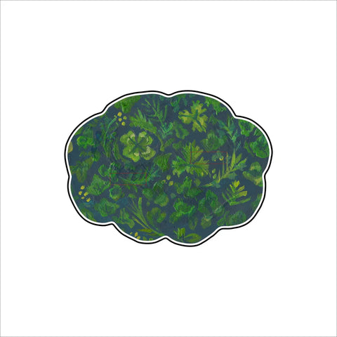 Clover and Moss Acrylic Double Stand