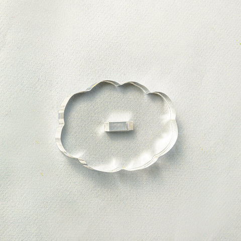 Single Stand Clear Acrylic, Large