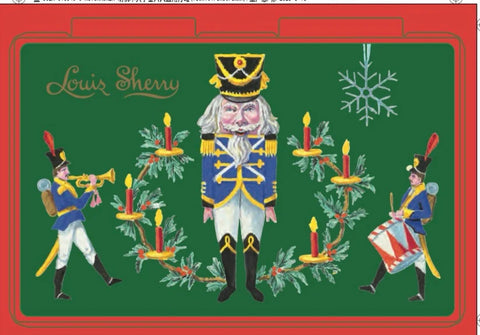 12pc Harrison Howard Green Nutcracker Chocolate Truffles