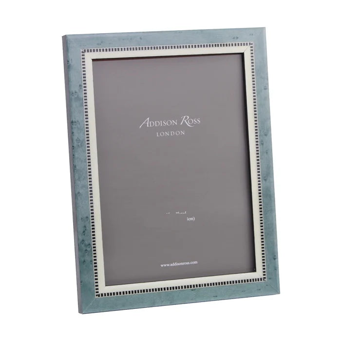 Miki Blue Marquetry Frame-5x7