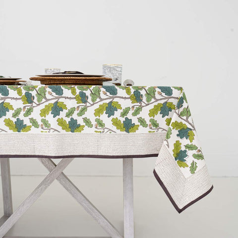 Maple & Acorn Tablecloth-60"x120"