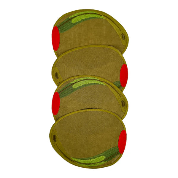 Olive Napkins, set of 4