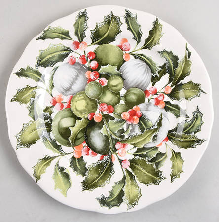 Holly Dessert Plate