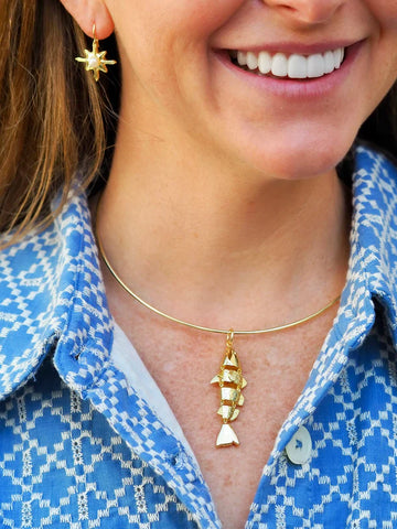 Hinge Fish Charm
