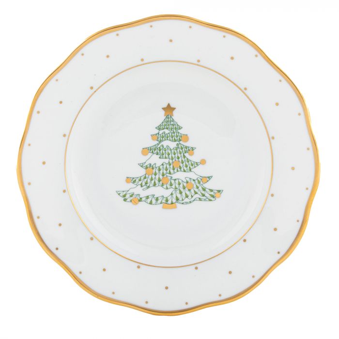 Christmas Dessert Plate-Tree