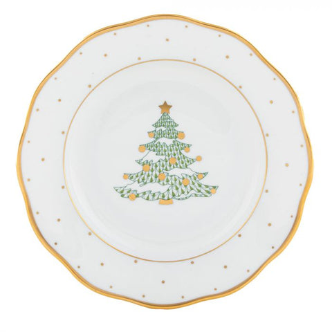Christmas Dessert Plate-Tree