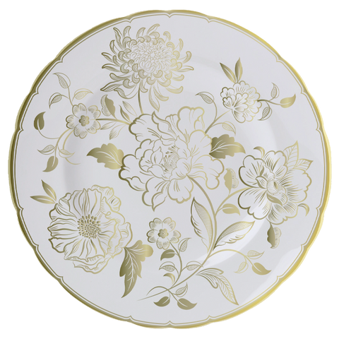 Primrose Accent Plate-White
