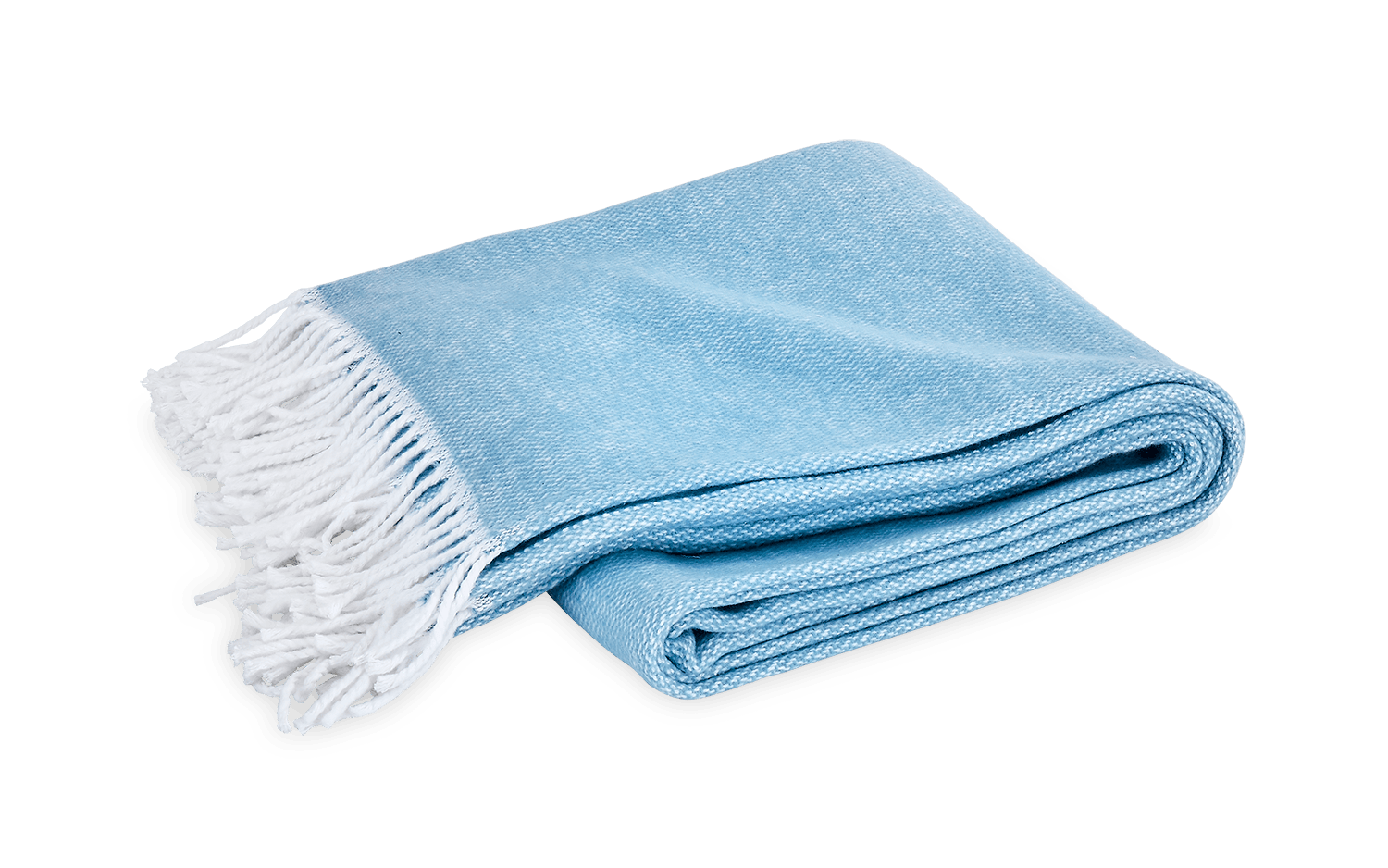 Pezzo Throw, 50x70, Cerulean