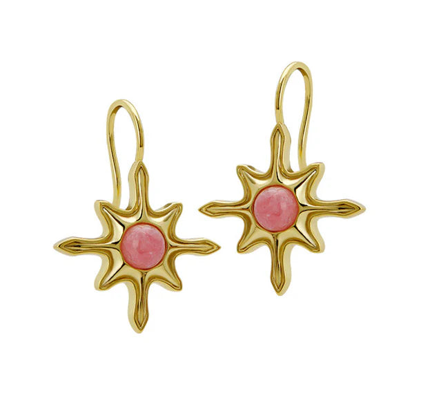 Rhodochrosite Seastar Drops