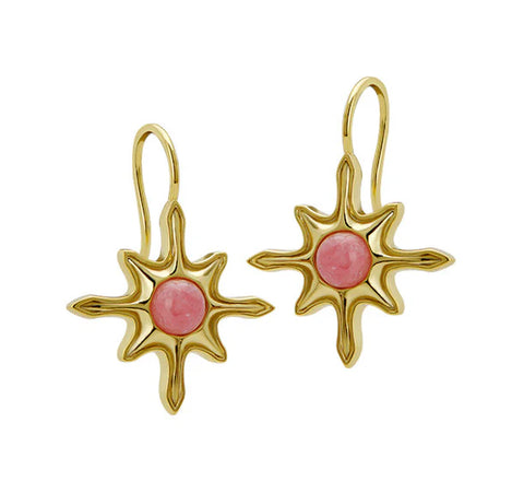 Rhodochrosite Seastar Drops