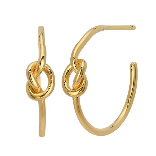 Tie the Knot Hoops