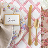 Gold Foil Frame Place Card