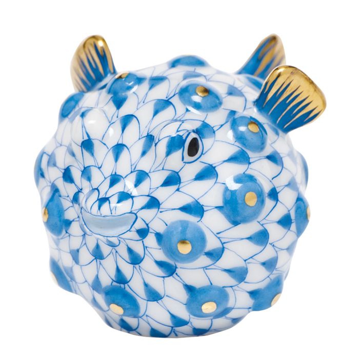 Puffer Fish-Blue