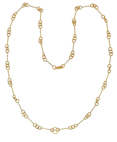 Petite Wishbone Chain 30 Inches