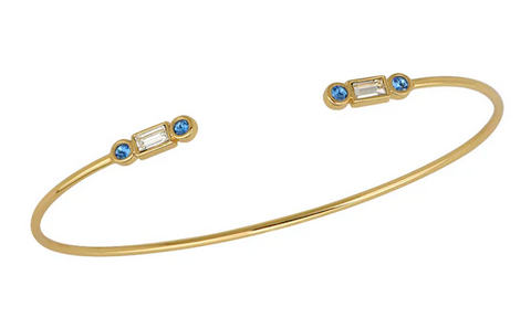 September Birthstone Bangle