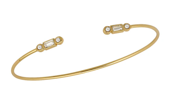 April Birthstone Bangle