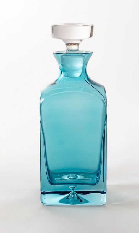 Ocean Blue Decanter