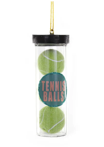 Cannister of Tennis-Balls Ornament