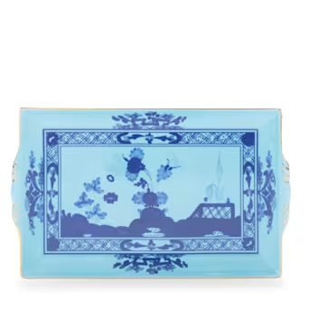 Oriente Italiano Iris Rectangular with Handles