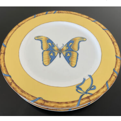 Butterfly Bamboo Salad Plate