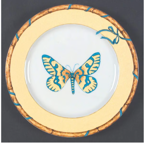 Butterfly Bamboo Salad Plate
