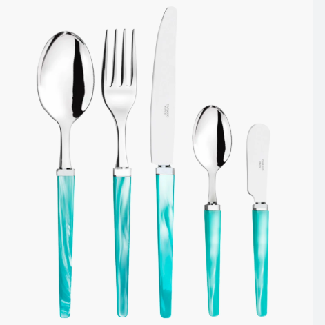 Tang Lagoon Blue 5pc Place Set