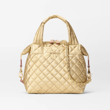 Light Gold Pearl Small Sutton Deluxe with Chain
