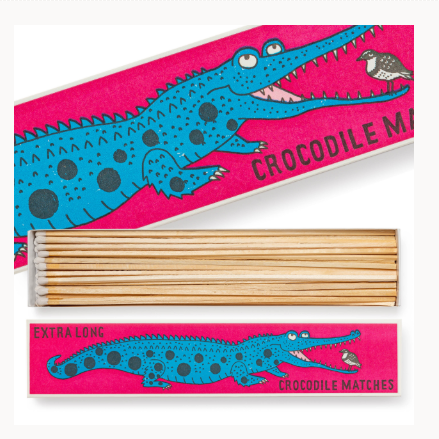 Crocodile- Long- Safety Matches