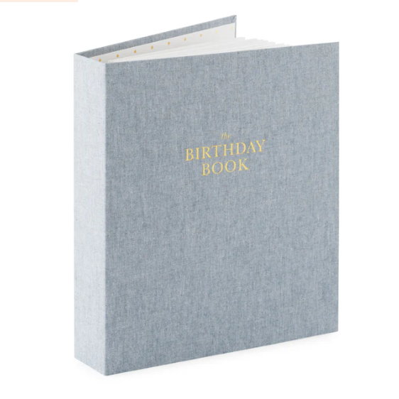 Chambray Birthday Book