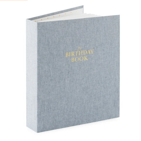 Chambray Birthday Book
