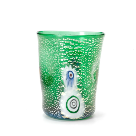 Bicchieri di Murano Tumblers (Set of 2)-Green