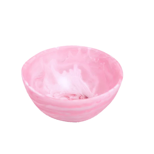 Pink Swirl Small Wave Bowl