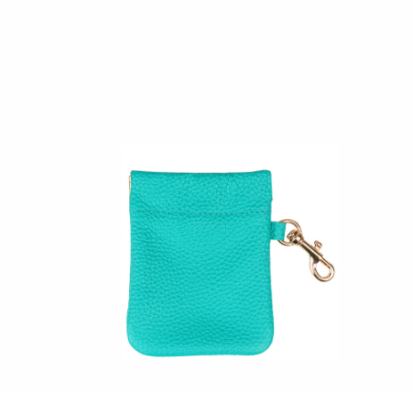 Patty Leather Pouch-Mint