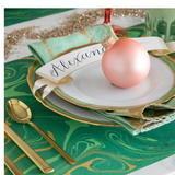 Green & Gold Vein Marbled Placemat