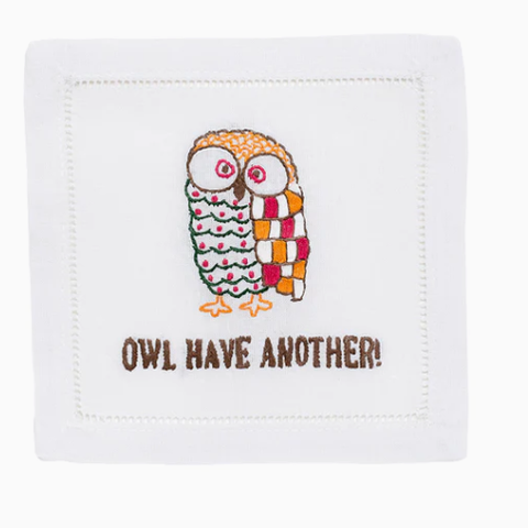 Owl Have Another Cocktail Napkins