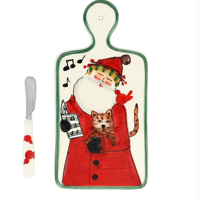 Old St. Nick 2023 Limited Edition Small Cheese Board with Spreader